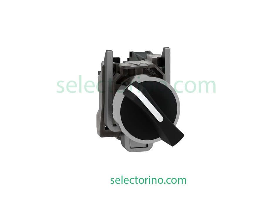 سلکتور استارتی یکطرفه مدل XB4BD41 برند اشنایدر Schneider Electric