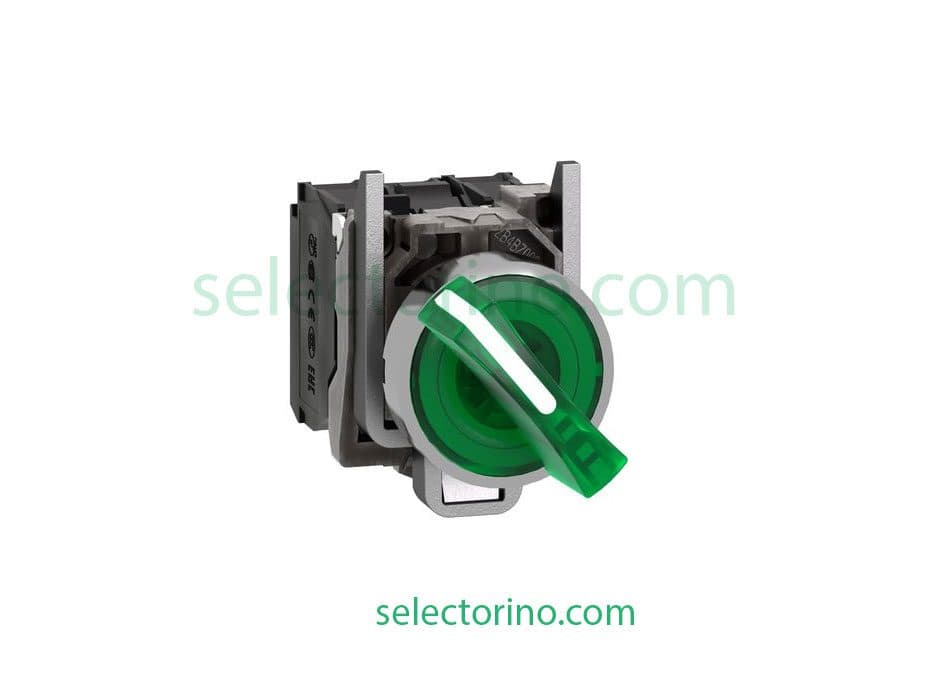 سلکتور چراغدار یکطرفه اشنایدر الکتریک Schneider XB4BK123M5