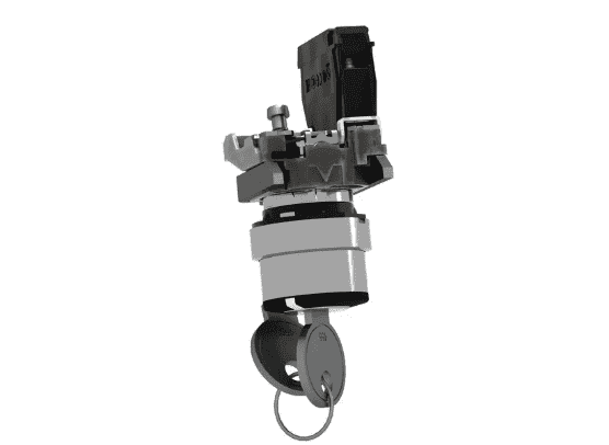 سلکتور فلزی یکطرفه سویچدار اشنایدر الکتریک Schneider XB4BG21 — تصویر ۳