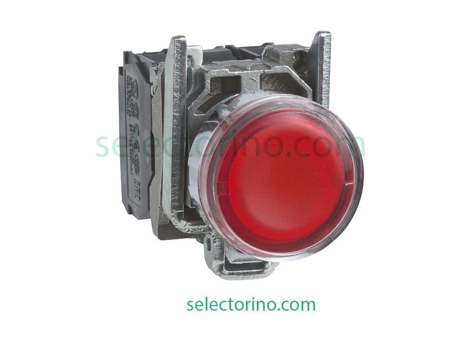 استارت و استوپ چراغدار فلزی LED اشنایدر الکتریک Schneider XB4BW34M5