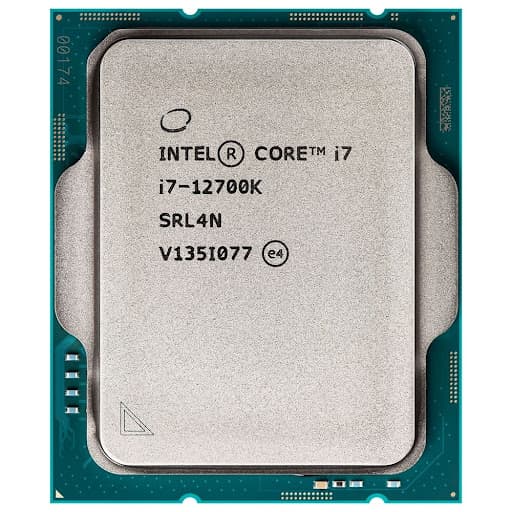 پردازنده مرکزی اینتل مدل Intel Core i7 12700KF