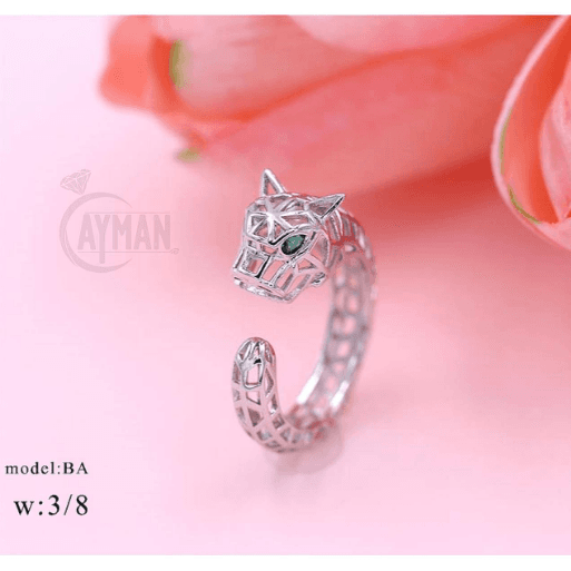 انگشتر تک ببر کد BA96704