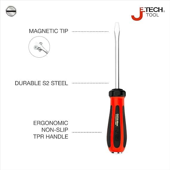 پیچ گوشتی ضربه خور دو سو 125-6 برند Jetech جتک