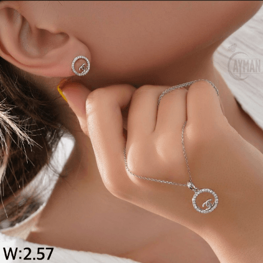نیم ست ظریف مدل چنل کد BA22908