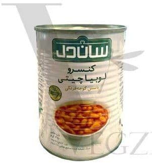 کنسرو لوبیا چیتی سان‌دل / 350 گرم