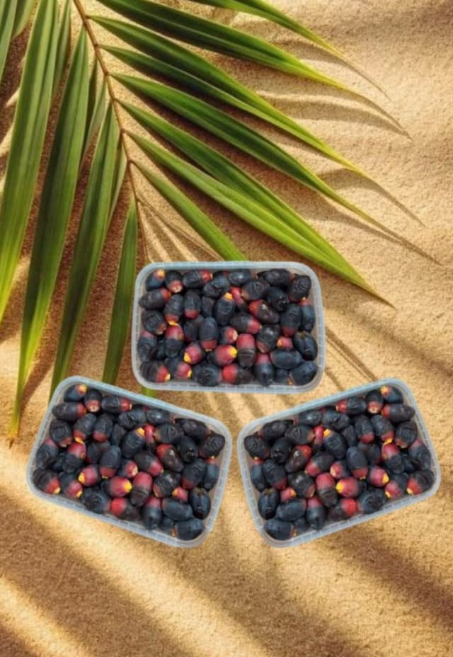 پک 3 عددی رطب کم یاب خنیزی 900 گرمی (ارسال فقط شیراز)