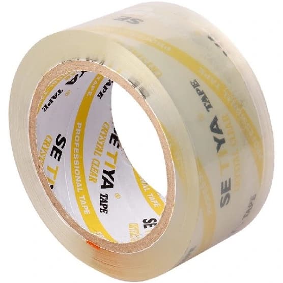 چسب پهن ستیا 5 سانتی 90 یاردی 40 میکرون ( 6 عددی )