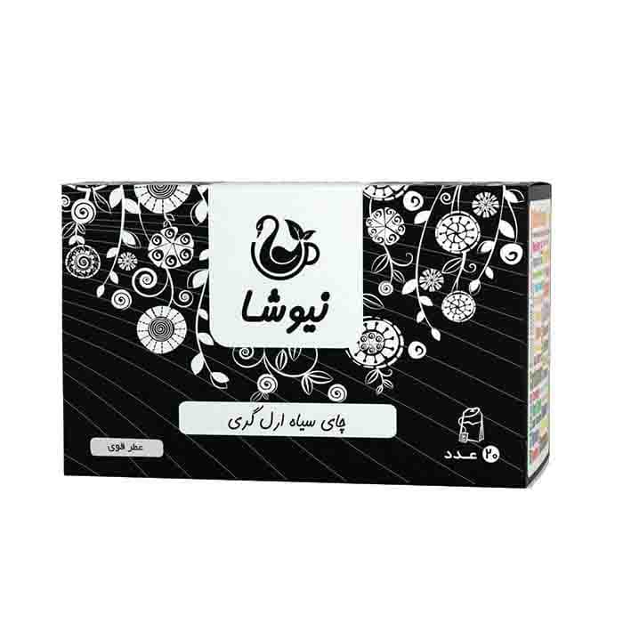 چای ارل گری کیسهای ۲۰ عددی عطر قوی | طعم اصیل و رایحه ماندگار