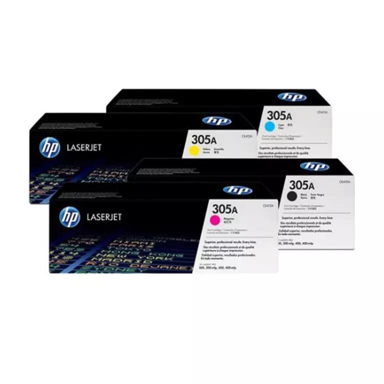 ست کارتریج چهار رنگ اچ پی HP 305A — تصویر ۵