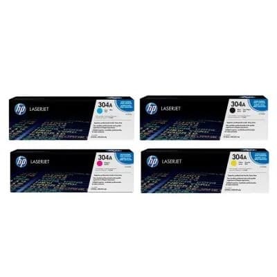 ست کارتریج اچ پی چهار رنگ HP 304A — تصویر ۴