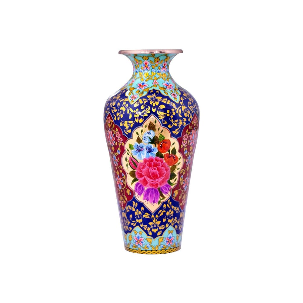 گلدان سلجوقی گل و مرغ نفیس