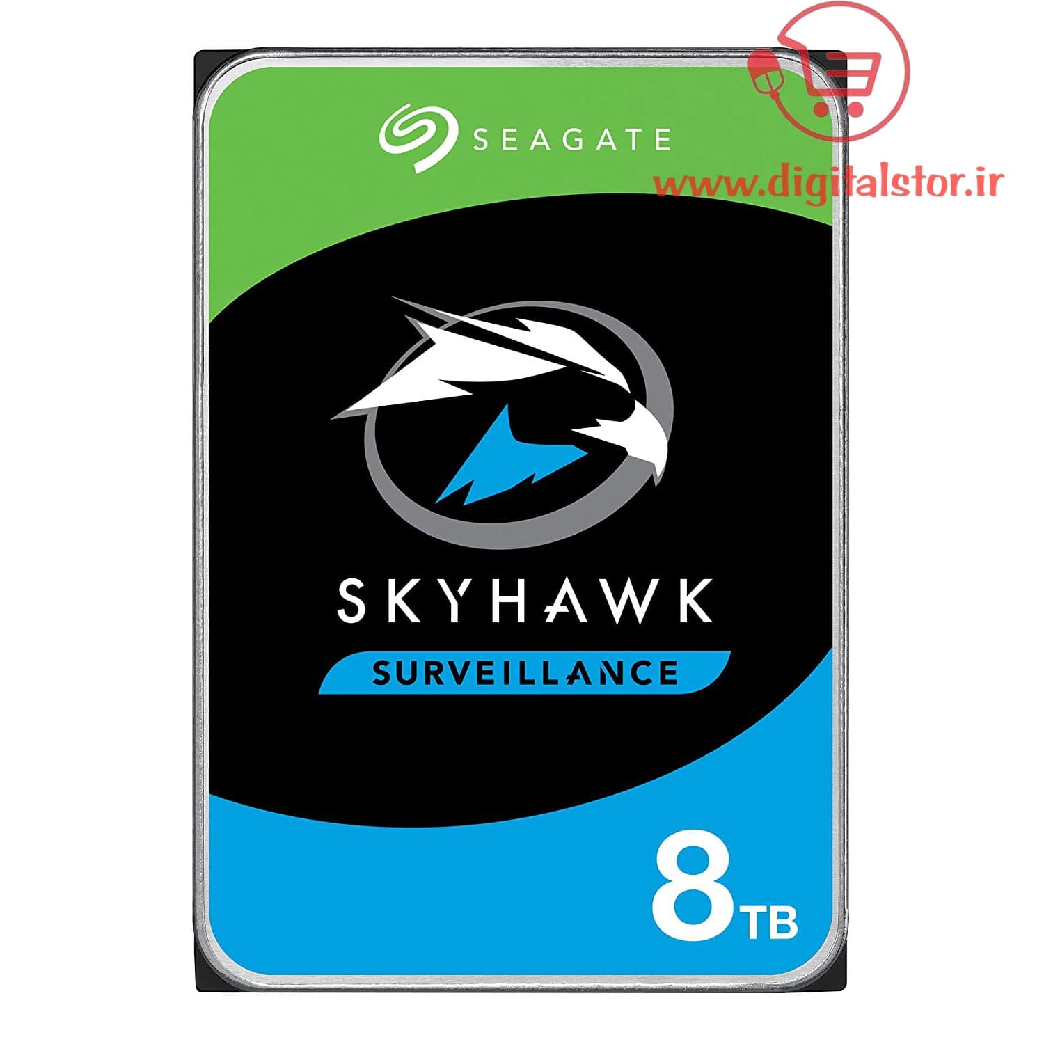 هارددیسک اینترنال سیگیت مدل SkyHawk ST8000VX004 ظرفیت 8 ترابایت — تصویر ۱۰