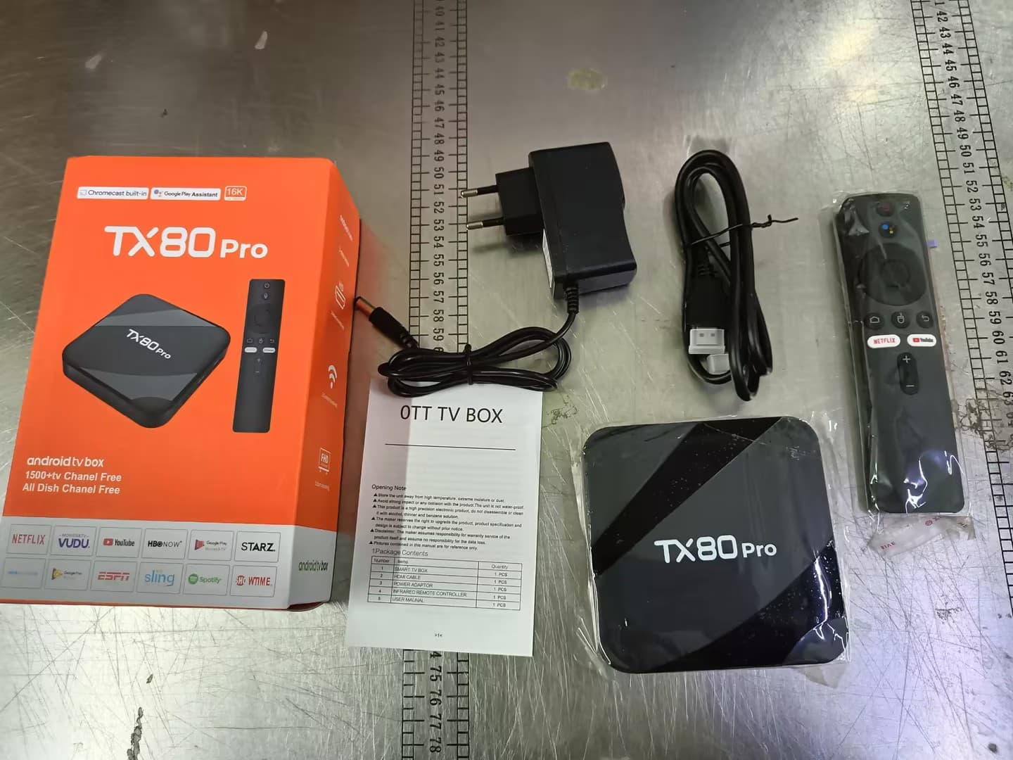 اندروید باکس مدل AndroidTV 16 TX80 PRO TV Box — تصویر ۶