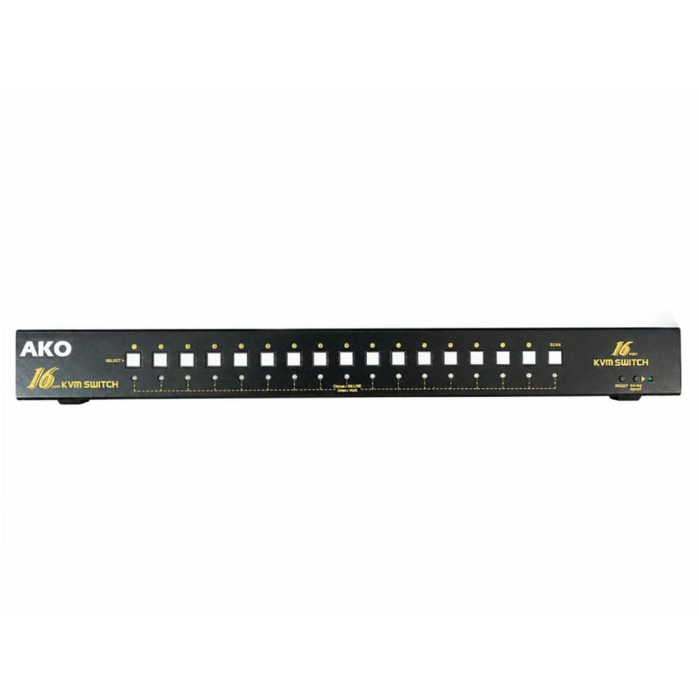 سوئیچ 16 پورت KVM HDMI برند Ako (مدل صنعتی رکمونت دیتاسنتر)