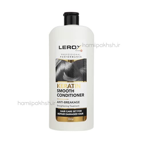 نرم کننده مو لروکس مدل Keratin حجم 550 میلی لیتر - حامی پخش