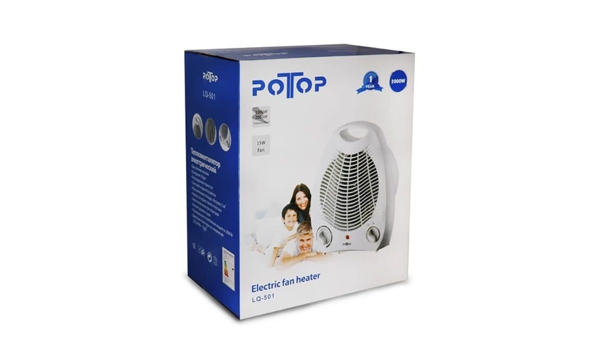 فن هیتر potop مدل LQ-501 — تصویر ۴