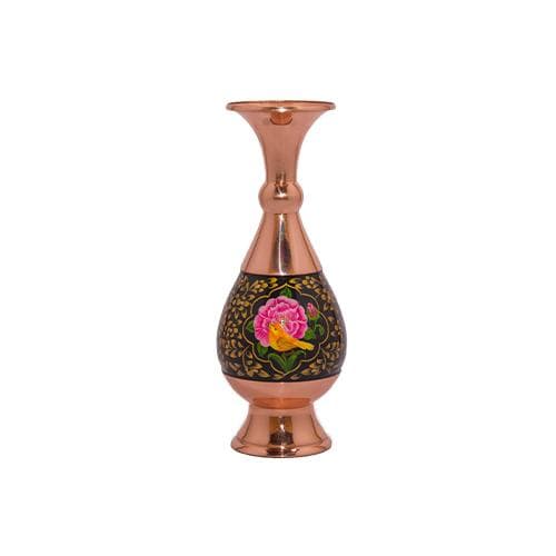 گلدان صراحی گل و مرغ