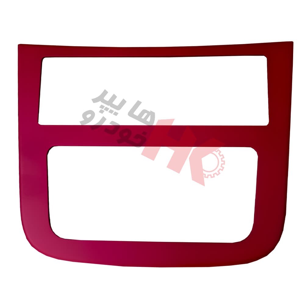 قاب دور ضبط و کنترل بخاری و کولر قرمز مات کد 121 مناسب برای ساینا و کوئیک