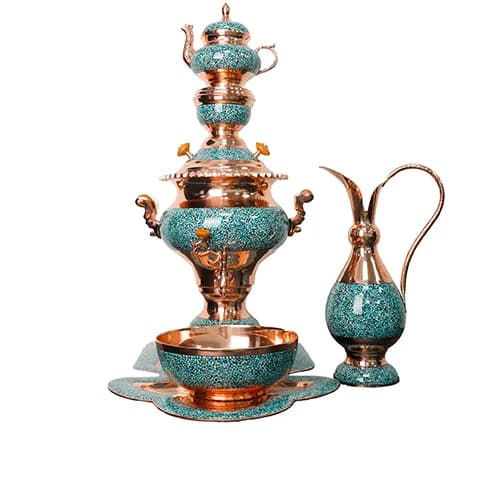 سماور فیروزه کوبی