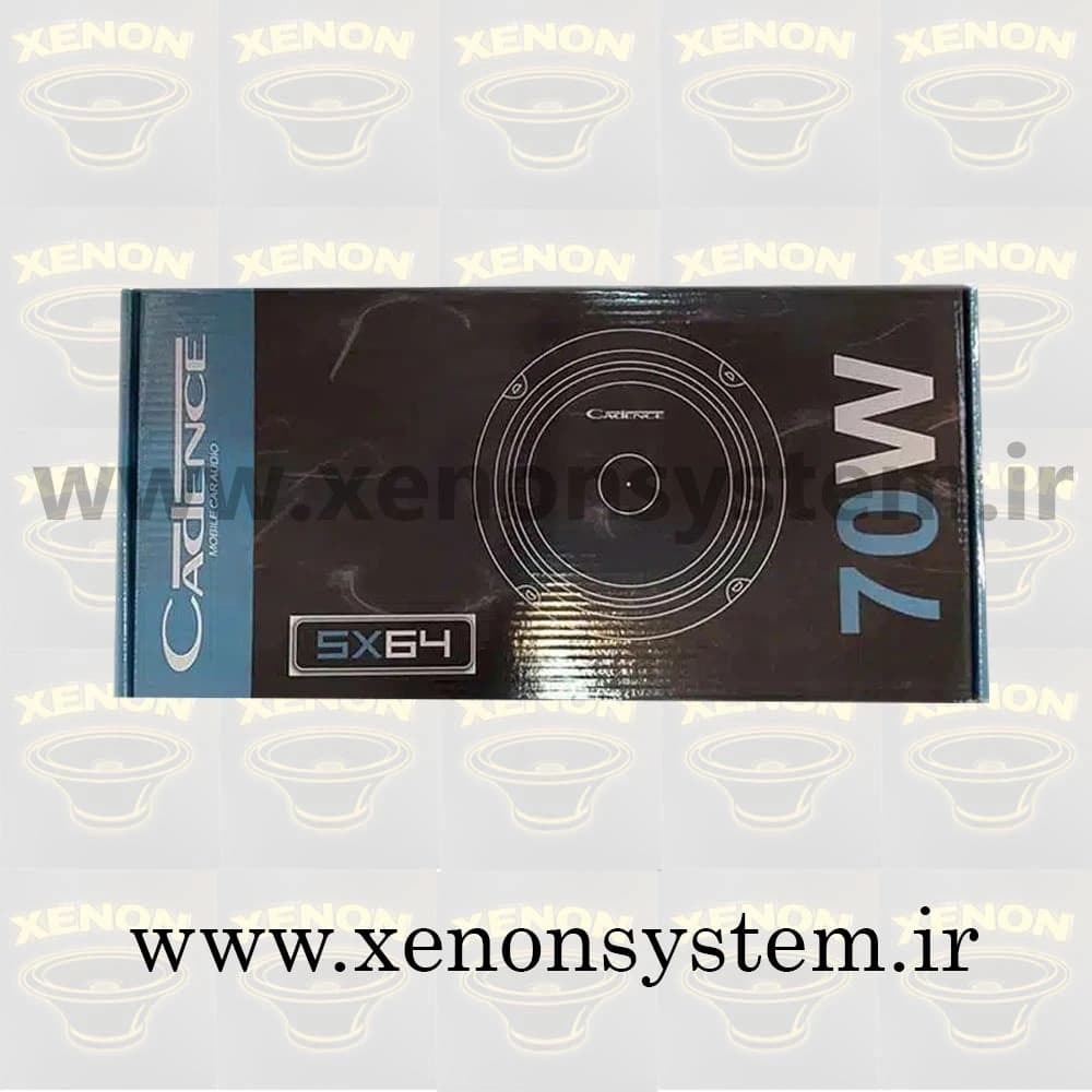 میدرنج خودرو کدنس سایز 6.5 اینچ مدل SX64 بسته دو عددی — تصویر ۲