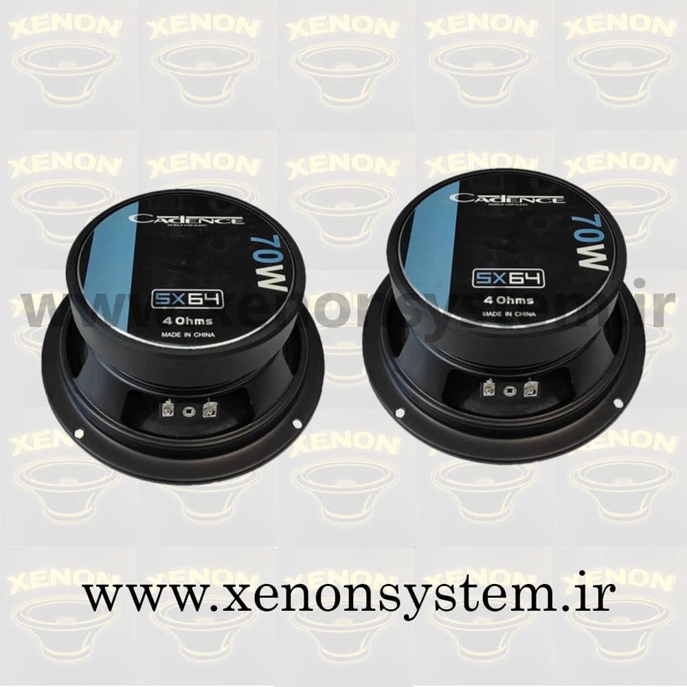 میدرنج خودرو کدنس سایز 6.5 اینچ مدل SX64 بسته دو عددی — تصویر ۶