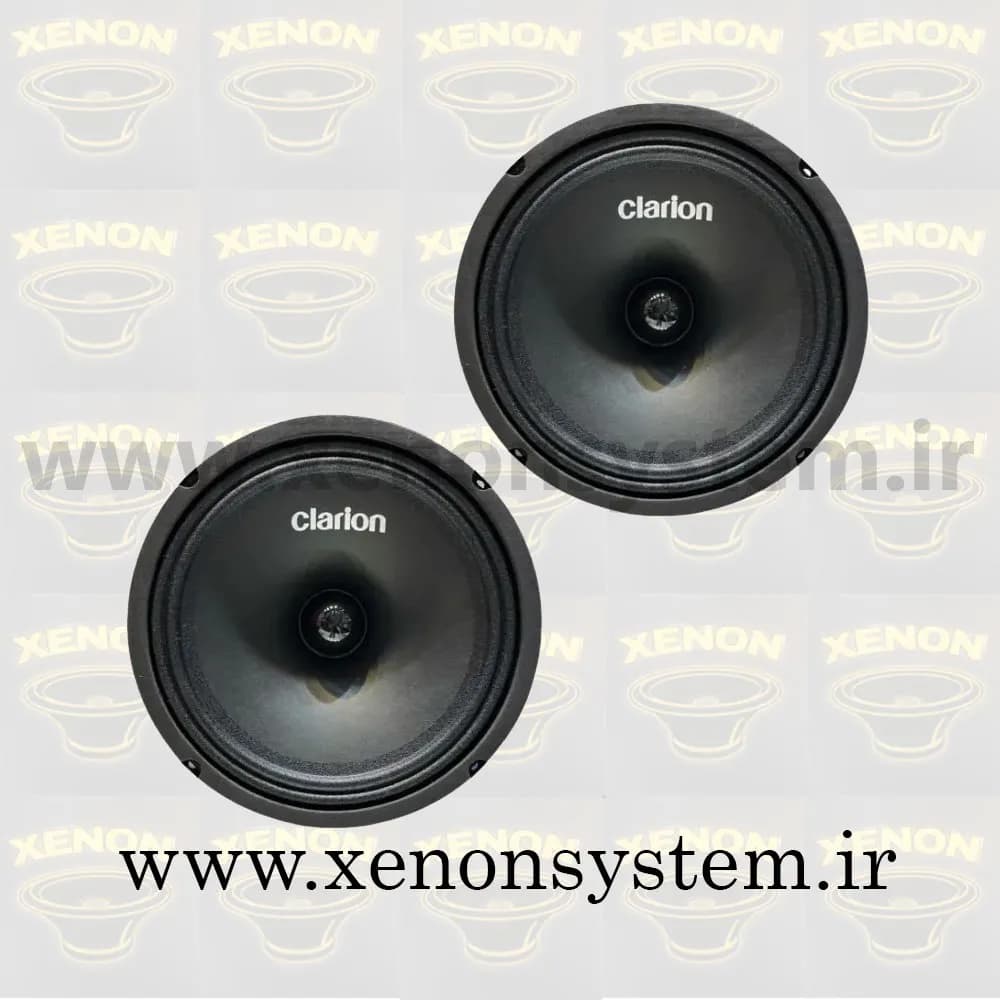 میدرنج خودرو کلاریون سایز 8 اینچ مدل CRS-830 بسته دو عددی