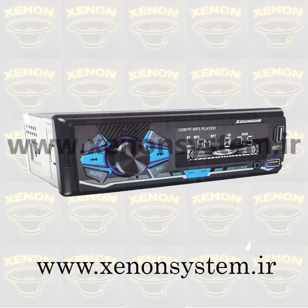 ضبط / پخش کننده خودرو ساندیا مدل SD-1200 پنل ثابت