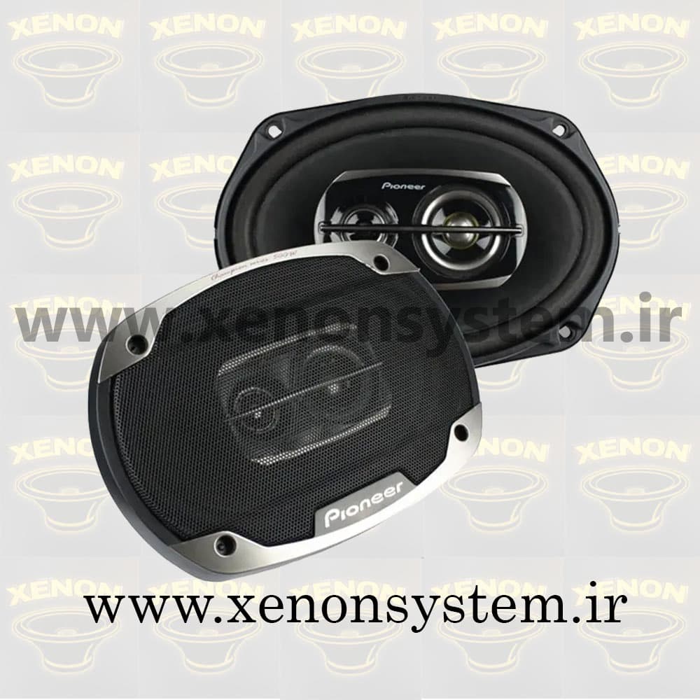اسپیکر خودرو پایونیر بیضی مدل TS-6975V2 بسته دو عددی — تصویر ۲