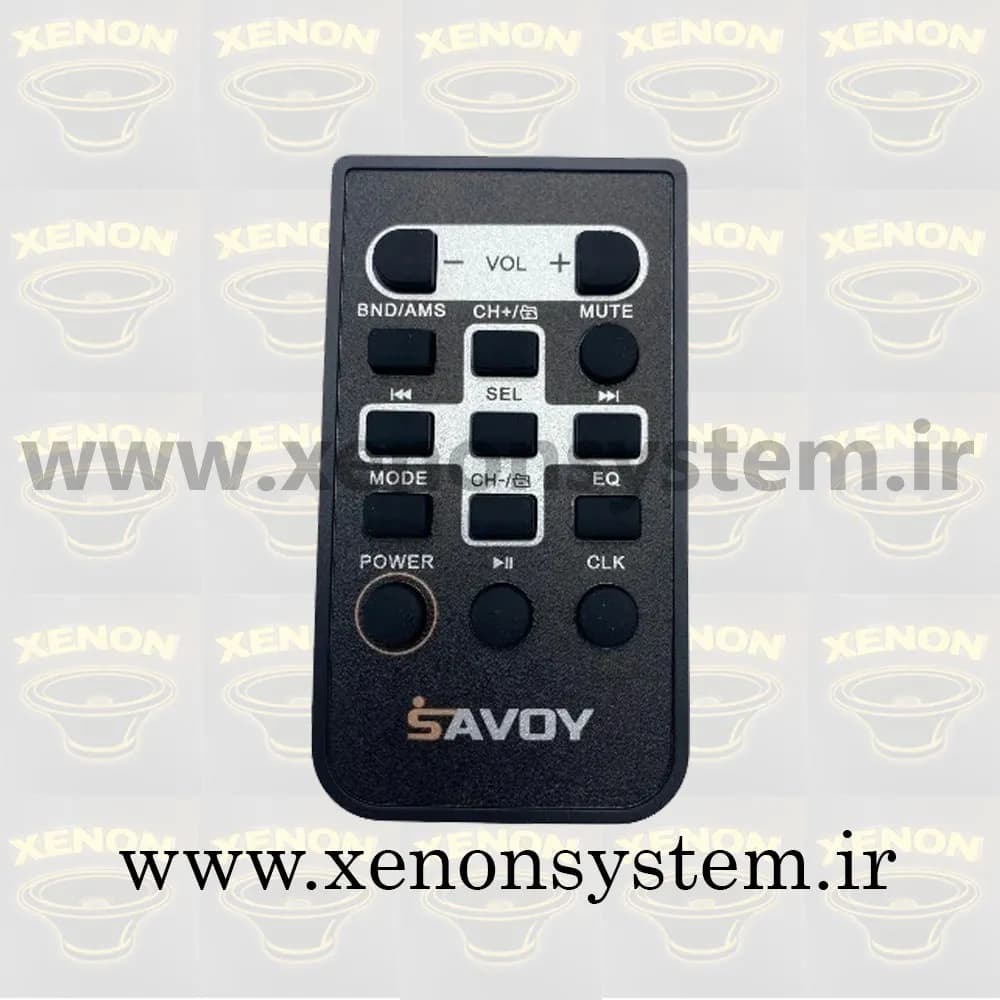 ضبط / پخش کننده خودرو ساووی مدل SV-1160 پنل جدا دارای گارانتی — تصویر ۳