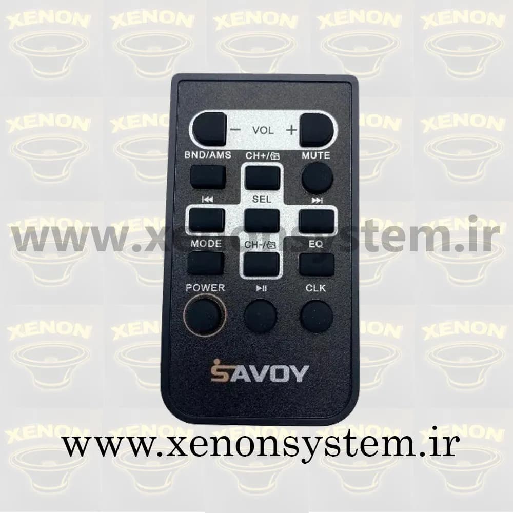 ضبط / پخش کننده خودرو ساووی مدل SV-1120 پنل جدا دارای گارانتی — تصویر ۳
