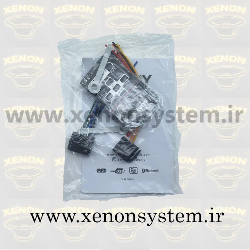 ضبط / پخش کننده خودرو ساووی مدل SV-8870 پنل ثابت دارای گارانتی — تصویر ۳