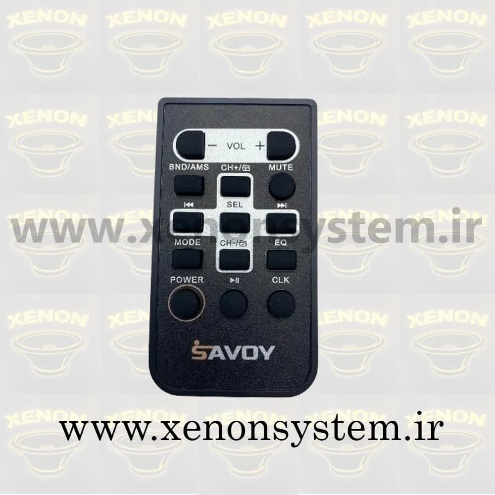 ضبط / پخش کننده خودرو ساووی مدل SV-8870 پنل ثابت دارای گارانتی — تصویر ۴