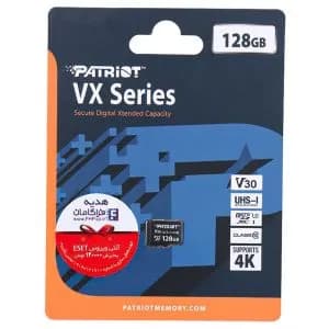 رم میکرو 128 گیگ پاتریوت Patriot VX Series V30 U3 C10 90MB/s — تصویر ۳