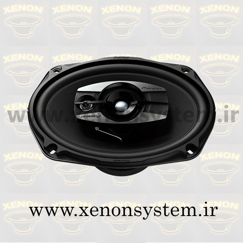 اسپیکر خودرو پایونیر بیضی مدل TS-6965V3 بسته دو عددی