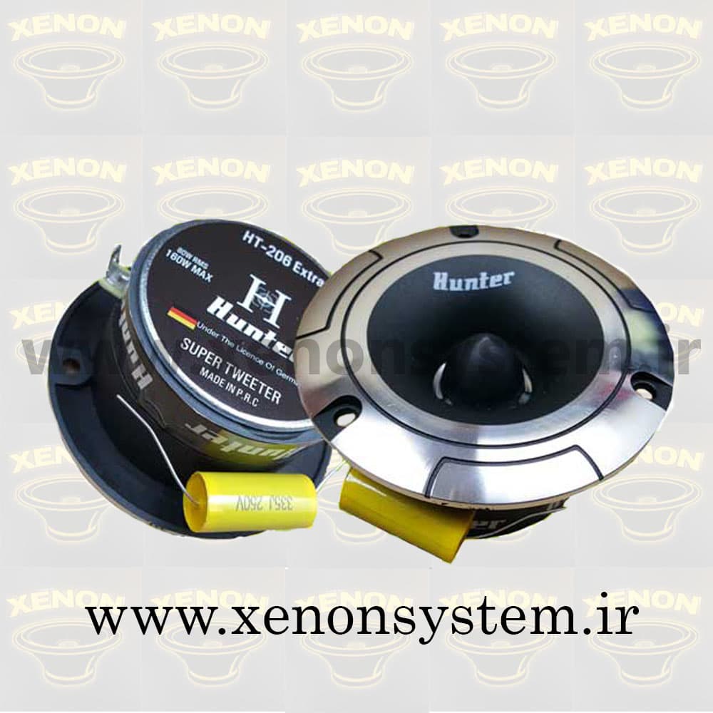 سوپرتیوتر خودرو هانتر سایز 4 اینچ مدل HT-206 Extra