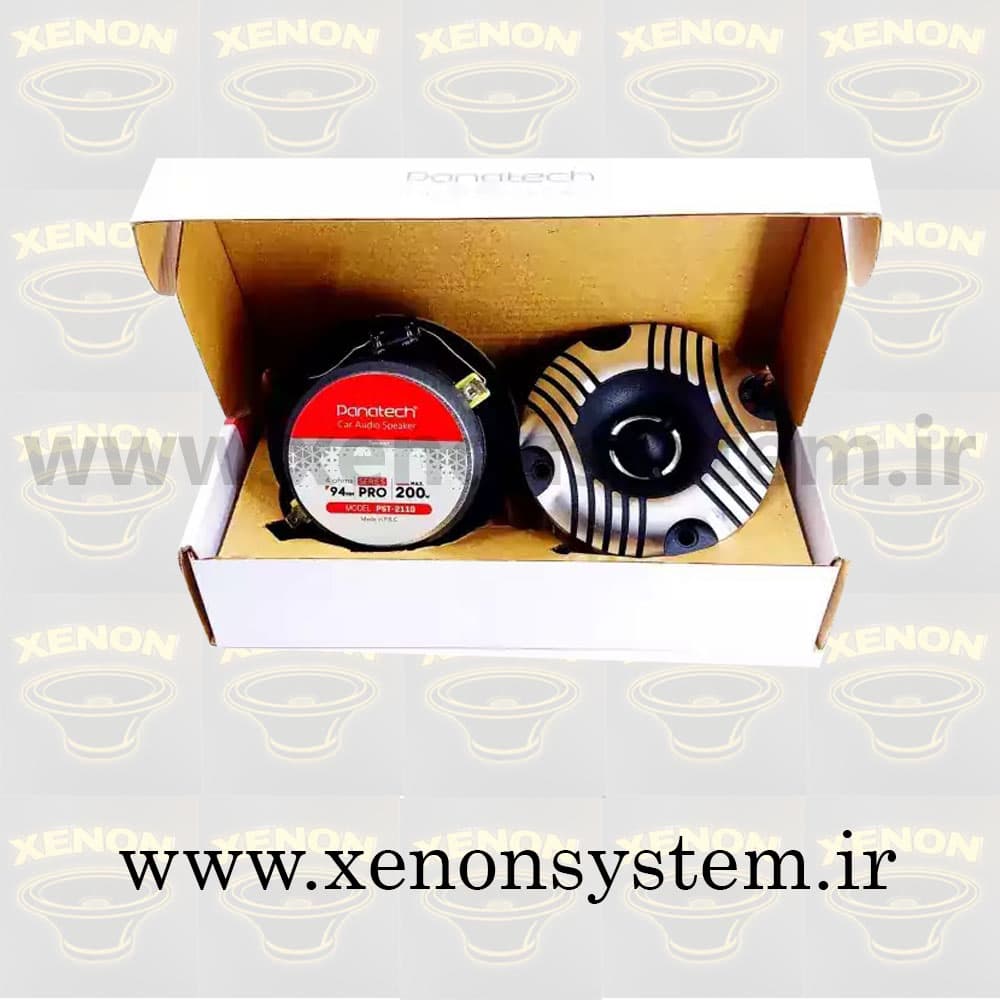 سوپر تیوتر خودرو پاناتک سایز 4 اینچ مدل PST-2110 بسته 2 عددی