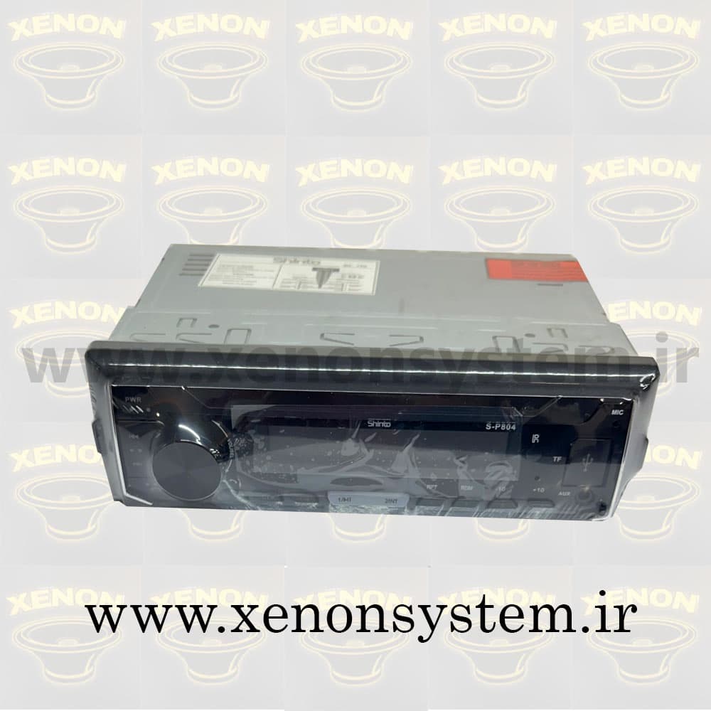ضبط / پخش کننده خودرو شینتو مدل S-P804 پنل جدا