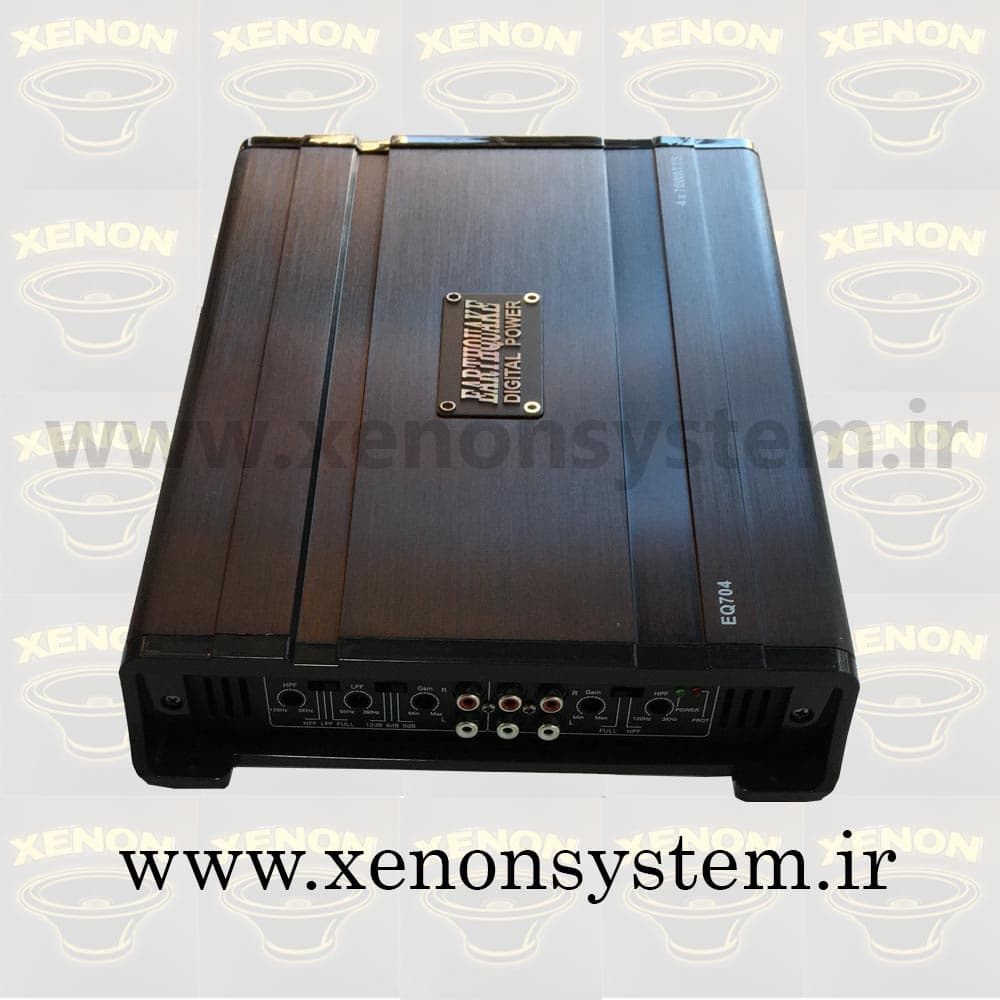 آمپلی فایر خودرو 4 کانال ارت کوئیک مدل EQ704