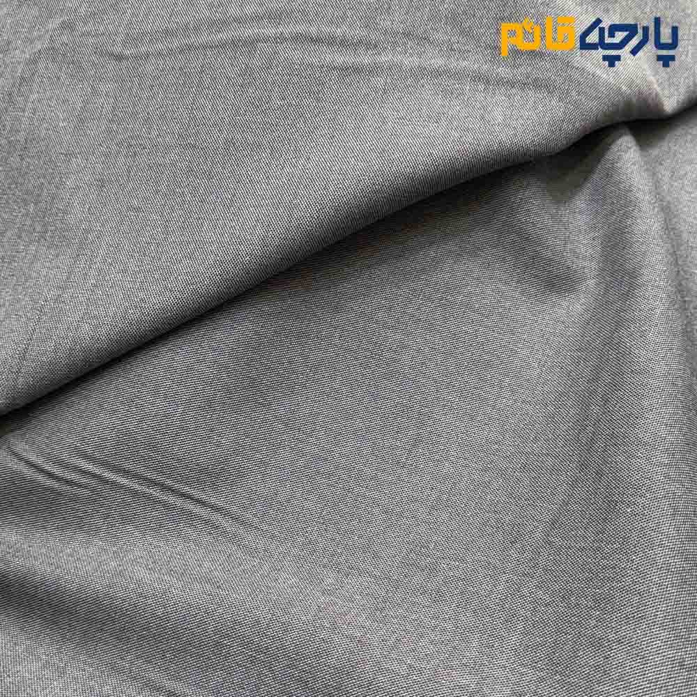 پارچه مردانه فاستونی کوکما طوسی ملانژ متوسط ویسکوز پولیستر کد10583