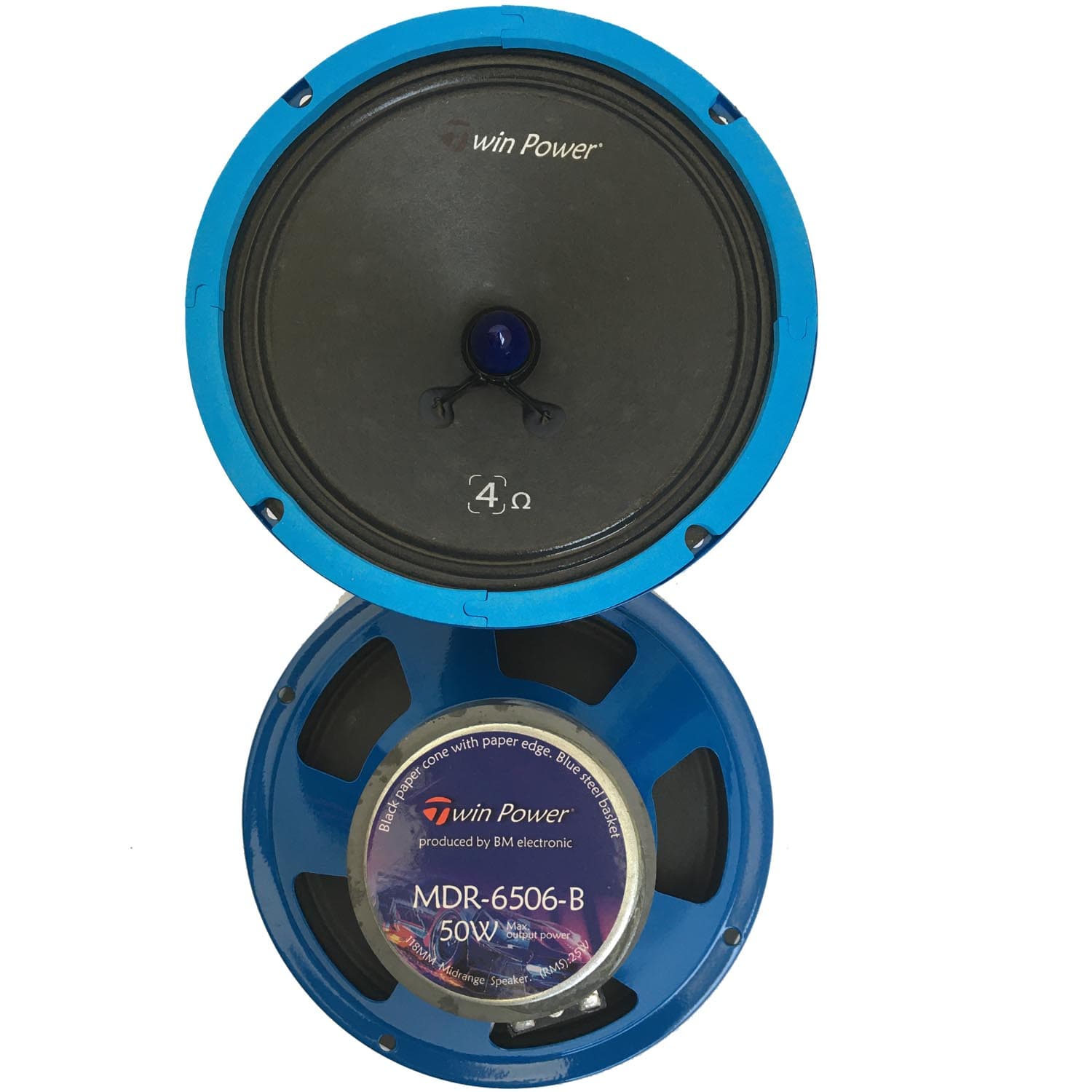 میدرنج خودرو تویین پاور سایز 6/5 اینچ مدل MDR-6506B بسته دو عددی