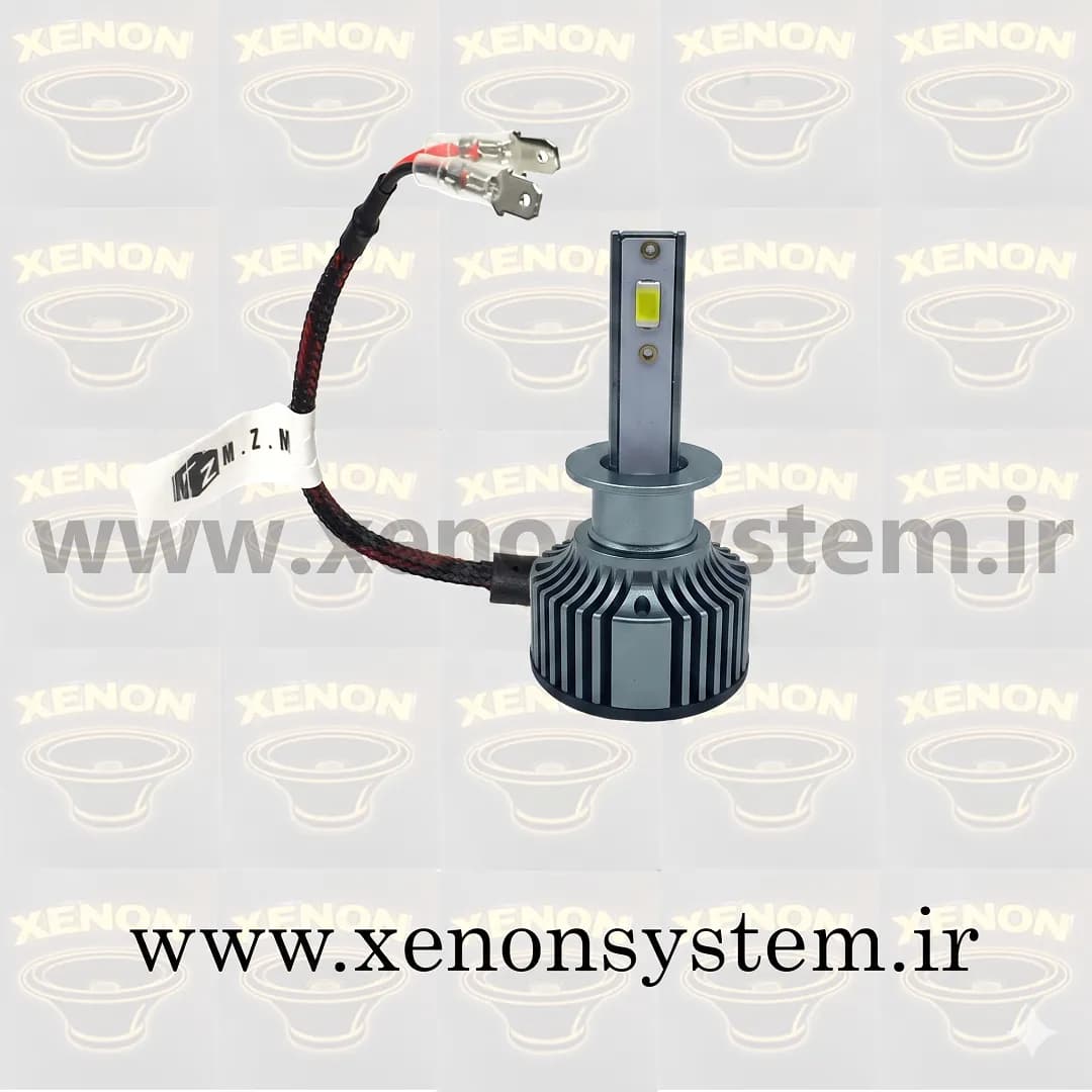 هدلایت MZM مدل D8 PRO پایه H1 سفید