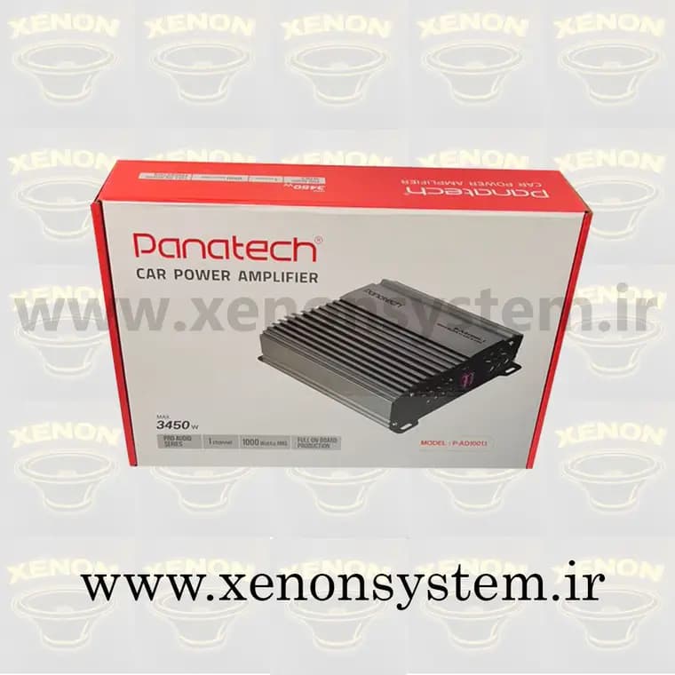 آمپلی فایر خودرو پاناتک مونو مدل P-AD1001.1 (دارای گارانتی آسان سرویس) — تصویر ۳