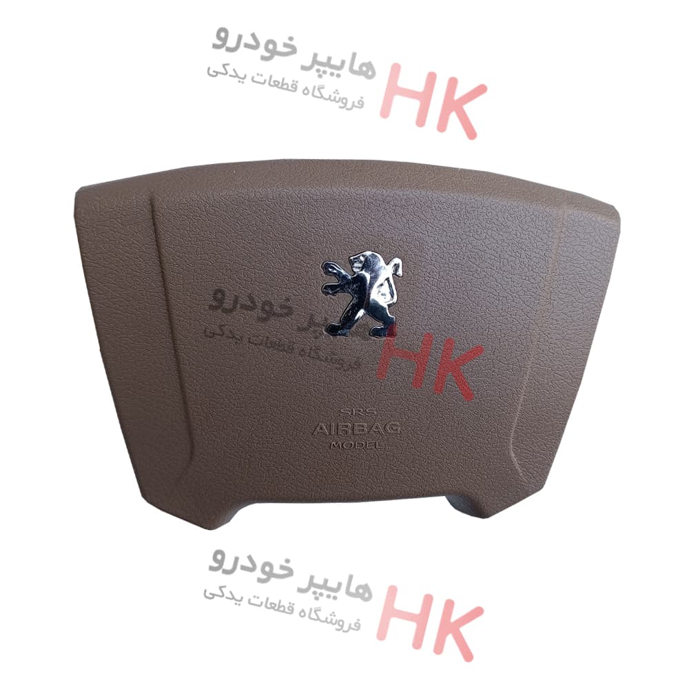 قاب ایربگ وسط فرمان کد 04005 کرم روشن مناسب برای پژو 405