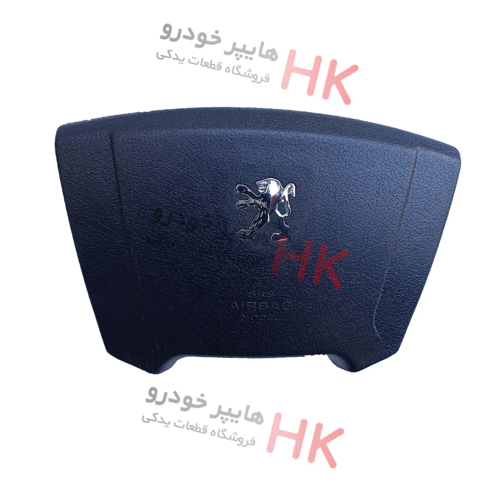 قاب ایربگ وسط فرمان کد 04006 مشکی مناسب برای پژو 405