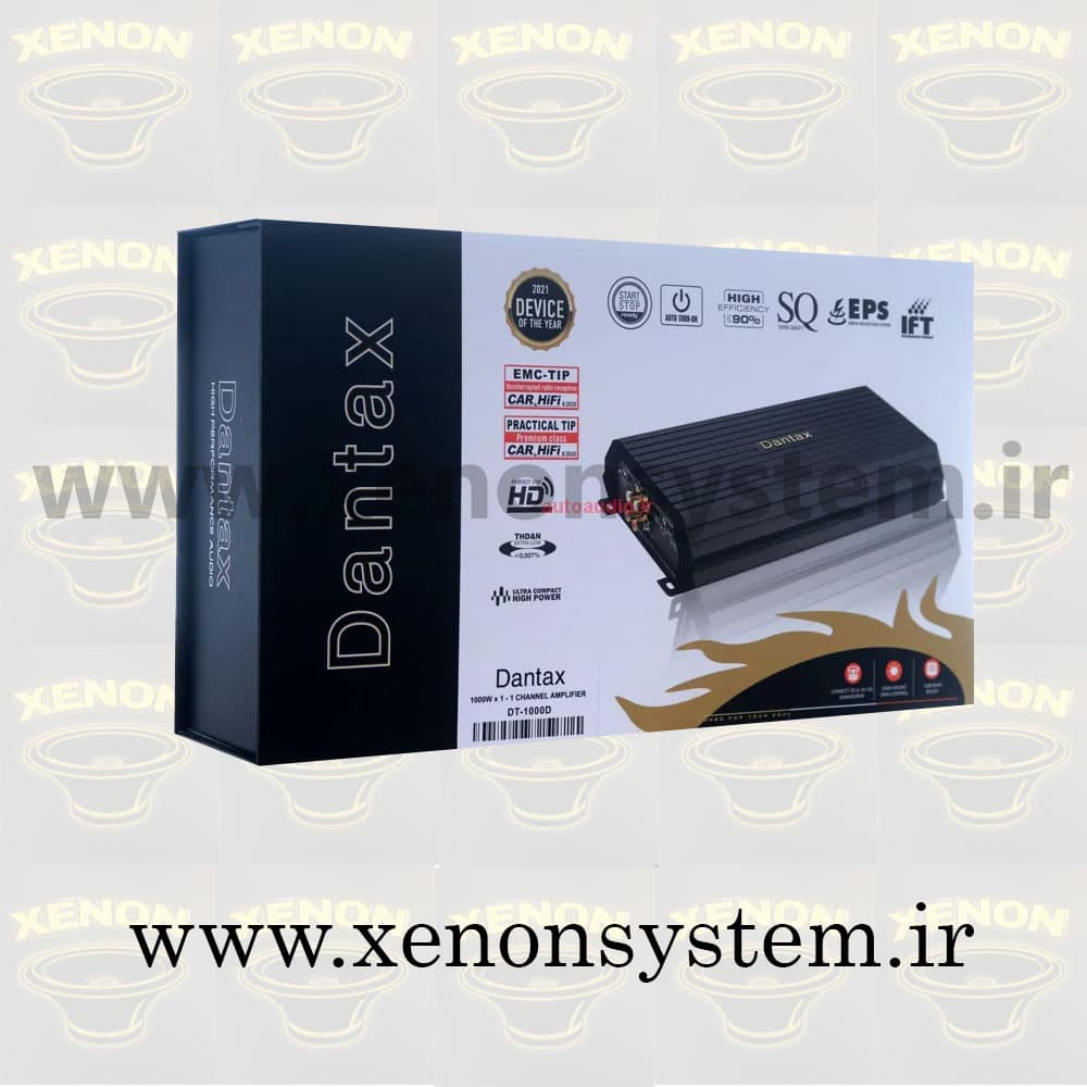 آمپلی فایر خودرو مونو دنتکس مدل DT-1000D