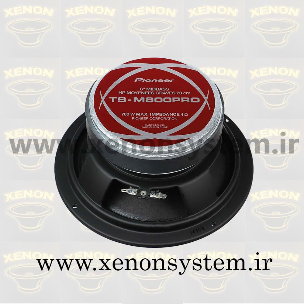 میدرنج خودرو پایونیر سایز 8 اینچ مدل TS-M800 Pro بسته دو عددی — تصویر ۵