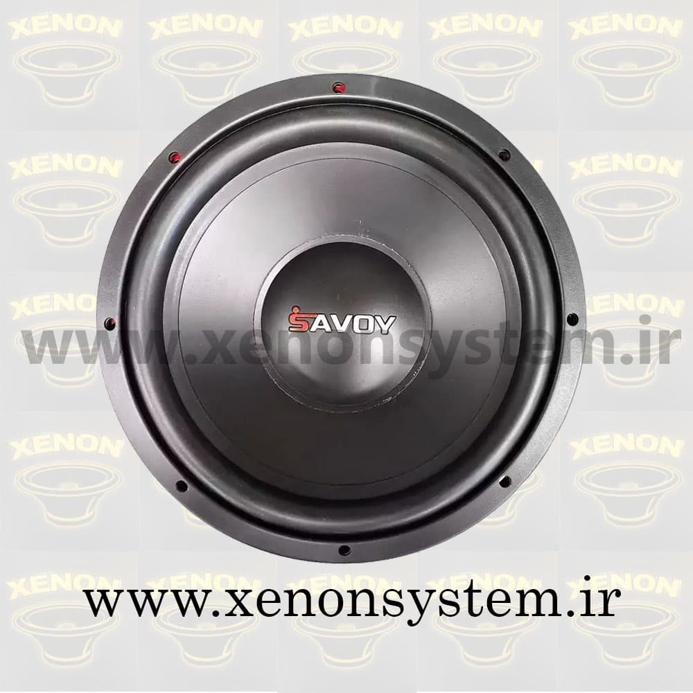 ساب ووفر خودرو ساووی مدل SV-1240R سایز 12 اینچ
