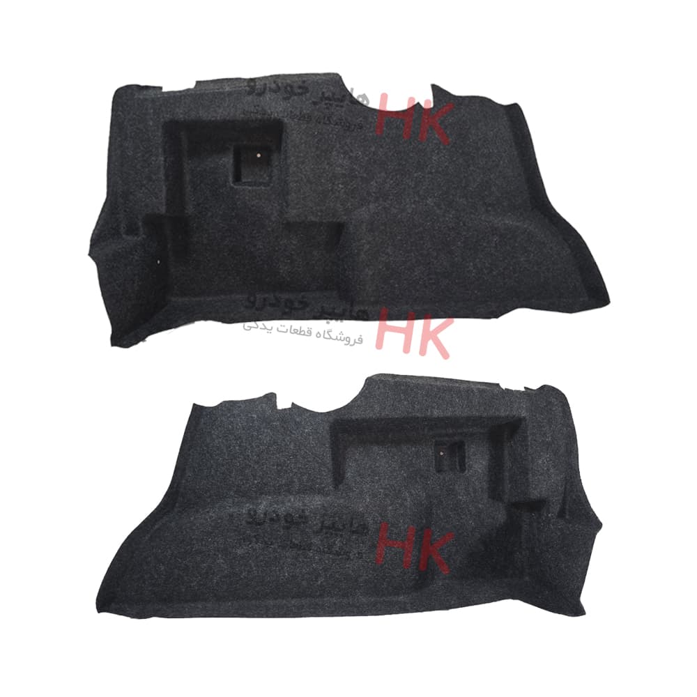 نمد و عایق پالونی گلگیر صندوق بسته دوعددی کد 0283 مناسب برای سمند