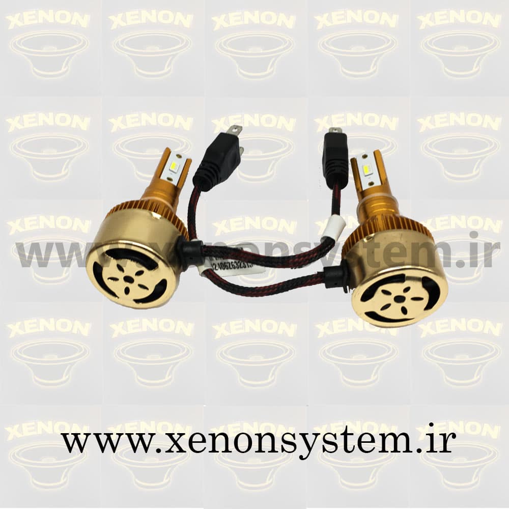 هدلایت MZM مدل D70 پایه H7 سه رنگ فلاشری(آبی،آیس بلو،یخی)
