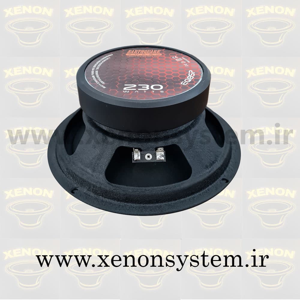 میدرنج خودرو ارت کوئیک سایز 8 اینچ مدل EQ8SN بسته دو عددی — تصویر ۳